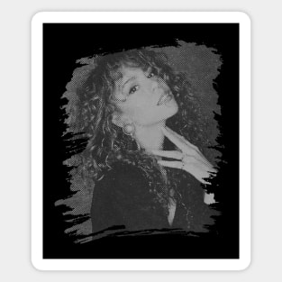 Mariah carey // Retro poster Magnet